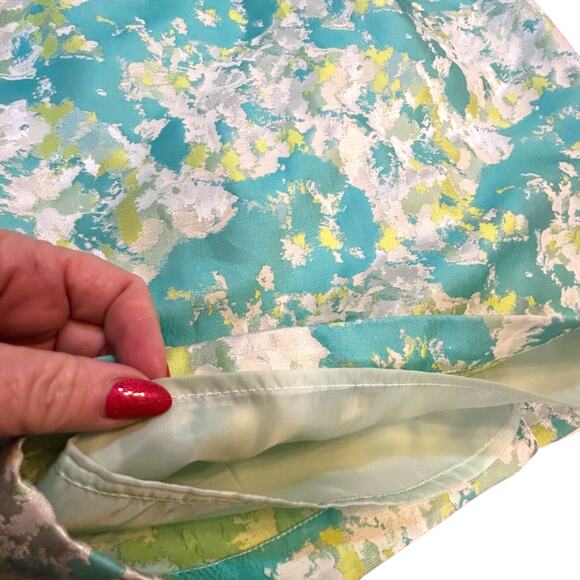 NWT Roksanda Ilincic Aqua Floral Sheath Dress - Size 8 - Picture 9 of 16